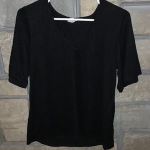 WHITE CROW BLACK SHORT SLEEVE